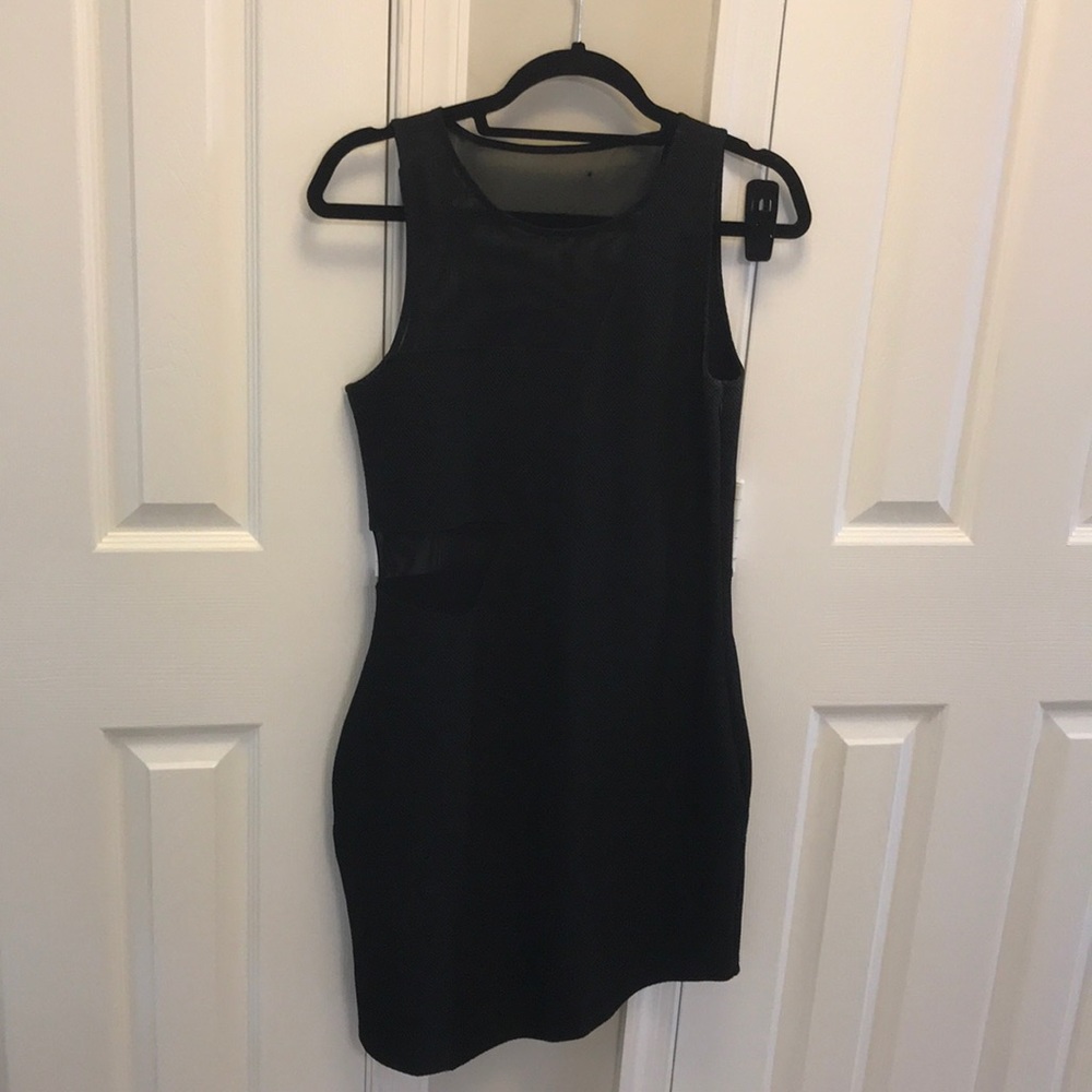 Black Body Con Dress